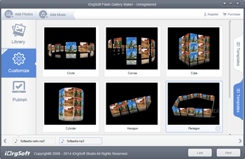 iOrgsoft Flash Gallery Maker screenshot 3