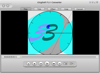 iOrgSoft FLV Converter screenshot