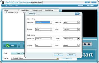 iOrgSoft iPhone Video Converter screenshot 3
