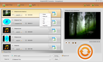 iOrgSoft MP2 Converter screenshot