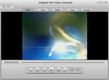 iOrgSoft PSP Video Converter screenshot