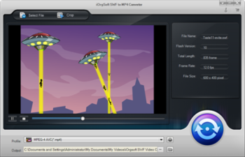 iOrgSoft SWF to MP4 Converter screenshot 6