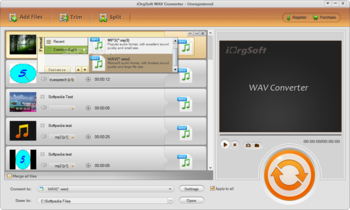 iOrgSoft WAV Converter screenshot 2