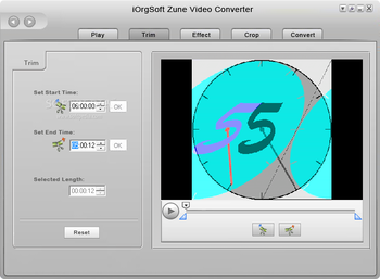 iOrgSoft Zune Video Converter screenshot 2