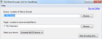 iOS Batch Encoder for HandBrake screenshot