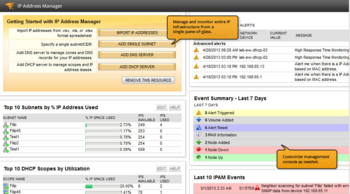 IP Address Manager screenshot