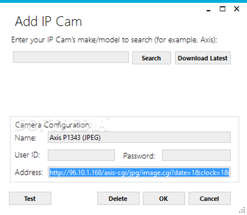 IP Cam Driver screenshot 3