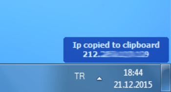IP Copy to Clipboard screenshot