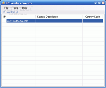 IP-Country Convertor screenshot