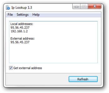 Ip Lookup Portable screenshot