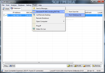 IP-MAC Scanner screenshot 7