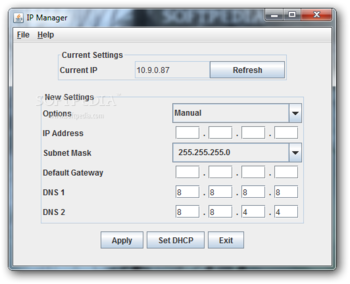 IP Manager screenshot