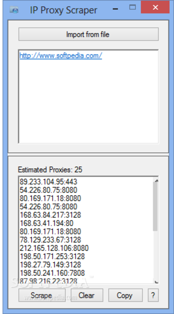 IP Proxy Scraper screenshot