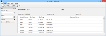 IP Subnet Calculator screenshot 3
