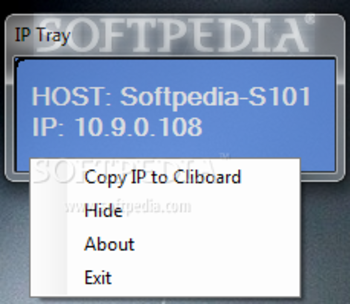 IP Tray screenshot