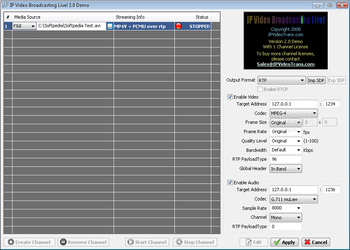 IP Video Broadcasting Live! screenshot