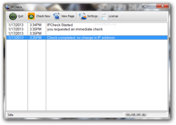 IPCheck screenshot