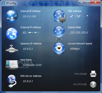IPConfig Portable screenshot