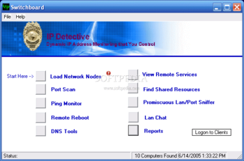 IPD LAN Manager and Tools screenshot