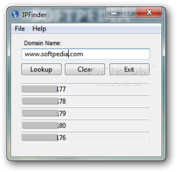 IPFinder screenshot
