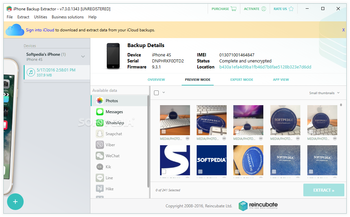iPhone Backup Extractor screenshot 2