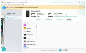 iPhone Backup Extractor screenshot 4