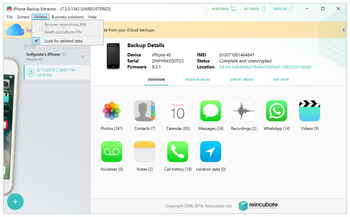 iPhone Backup Extractor screenshot 7