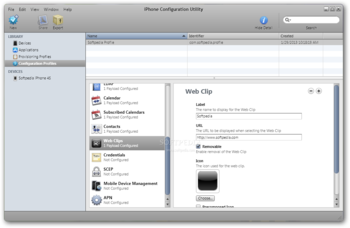iPhone Configuration Utility screenshot 11