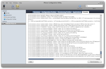 iPhone Configuration Utility screenshot 12