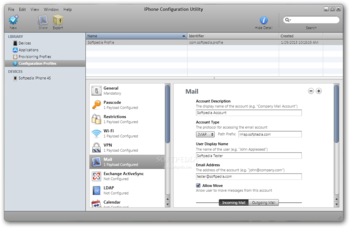 iPhone Configuration Utility screenshot 8
