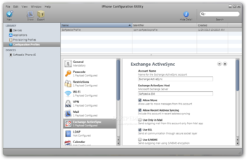 iPhone Configuration Utility screenshot 9