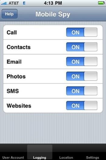 iPhone Spy screenshot