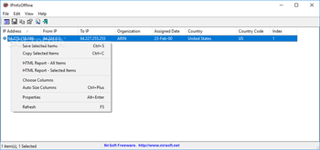 IPInfoOffline screenshot