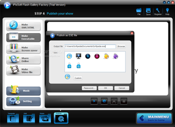 iPixSoft Flash Gallery Factory screenshot 5
