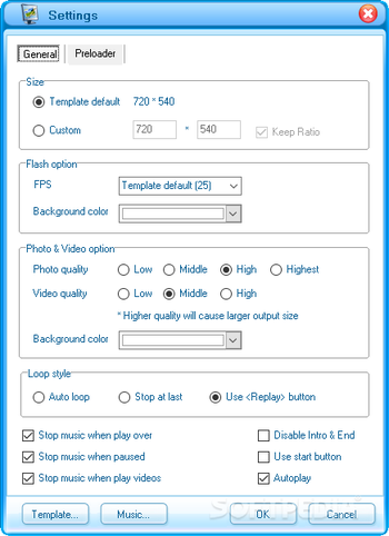 iPixsoft Flash Screensaver Maker screenshot 8