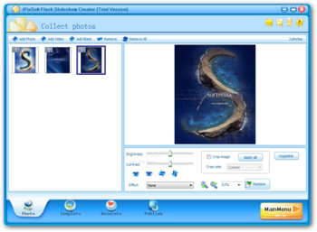 iPixSoft Flash Slideshow Creator screenshot