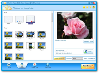 iPixSoft Flash Slideshow Creator screenshot 2