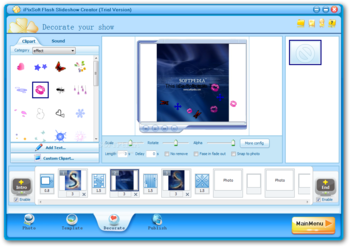 iPixSoft Flash Slideshow Creator screenshot 3