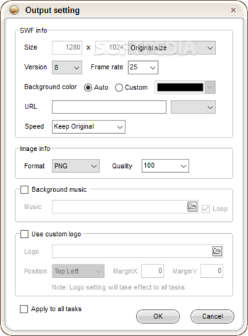 iPixSoft GIF to SWF Converter screenshot 2