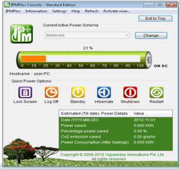 IPMPlus Standard Edition screenshot