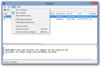 IPNetInfo screenshot 3