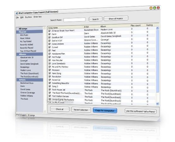 iPod Computer Copy Expert screenshot 3