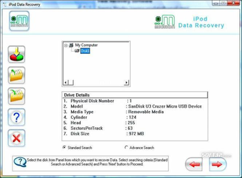 iPod Data Restore screenshot 2