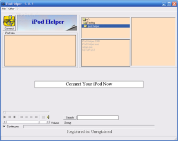 iPod Helper screenshot