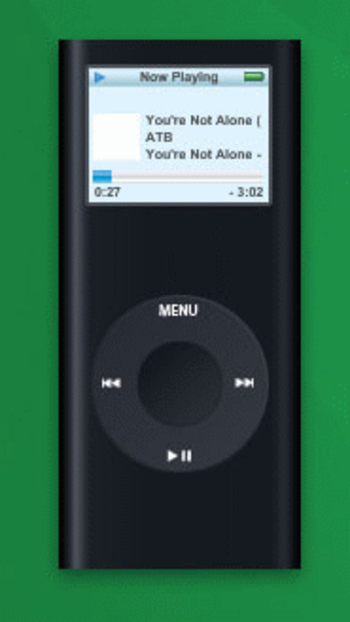 iPod nano DP screenshot