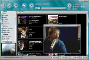 iPod Transfer - TouchCopy screenshot