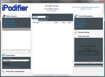 iPodifier screenshot