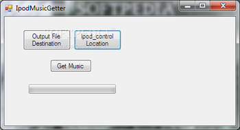 IpodMusicGetter screenshot