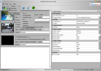 iPodRobot Video Converter screenshot 3