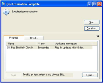 iPodShuffleSync screenshot 3